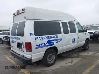 2009 Ford Econoline Cargo Commercial with VIN 1FTNE14W69DA00876, listed as a IAAI auction lot 41894062 with 400,622 mi miles and . Bid and sale history available at DreamBid. Image 4.