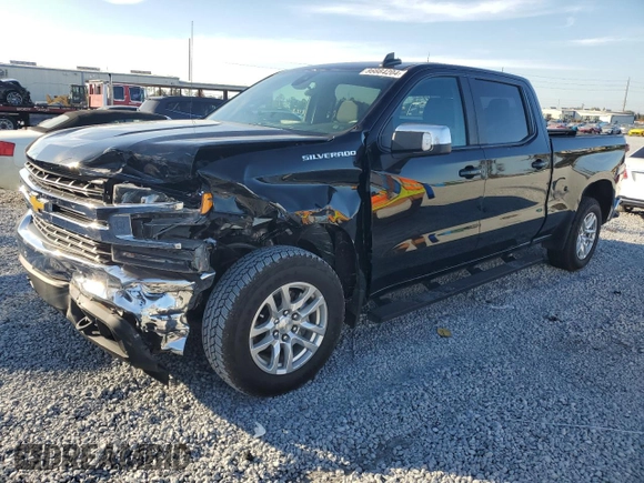 2021 Chevrolet Silverado 1500 LT with VIN 3GCUWCED8MG108199, listed as a Copart auction lot 86664204 with 60,183 mi miles and Salvage Title. Bid and sale history available at DreamBid. Image 1.