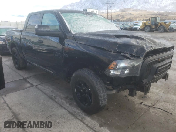 2018 Ram 1500 Big Horn with VIN 1C6RR6LM8JS354103, listed as a Copart auction lot 82401044 with 100,765 mi miles and Salvage Title. Bid and sale history available at carsss.com. Image 4.