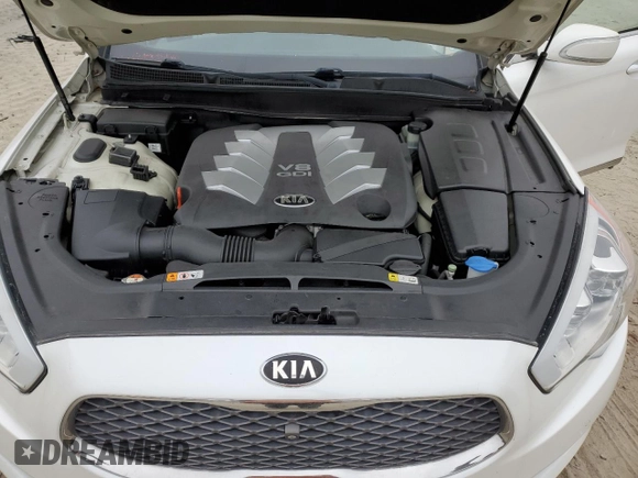 2015 Kia K900 Luxury with VIN KNALW4D44F6022215, listed as a Copart auction lot 47285215 with 94,702 mi miles and Salvage Title. Bid and sale history available at carsss.com. Image 11.