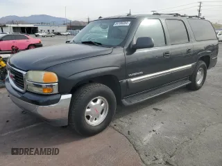 2003 GMC Yukon XL SLT with VIN 3GKFK16T93G309840, listed as a Copart auction lot 84106354 with 94,997 mi miles and Salvage Title. Bid and sale history available at carsss.com. Image 1.