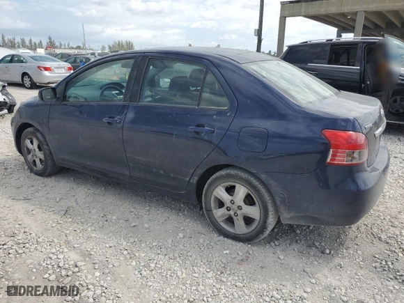 2008 Toyota Yaris with VIN JTDBT923884023784, listed as a Copart auction lot 51074725 with 242,341 mi miles and Salvage Title. Bid and sale history available at carsss.com. Image 2.