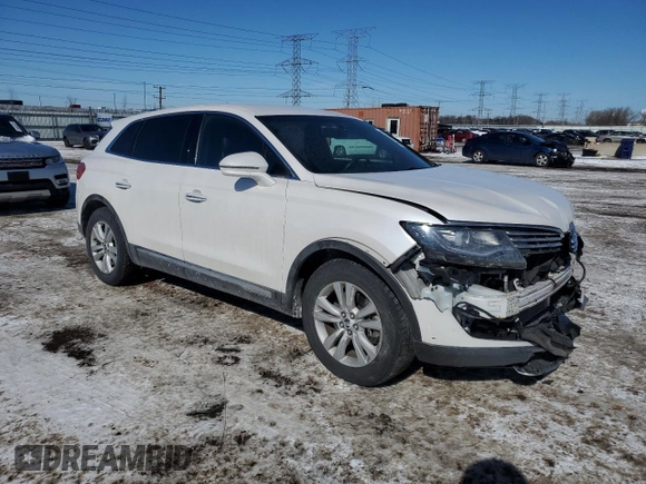 2016 Lincoln MKX Premiere with VIN 2LMTJ6JR9GBL62945, listed as a Copart auction lot 46195315 with 115,399 mi miles and Salvage Title. Bid and sale history available at carsss.com. Image 4.