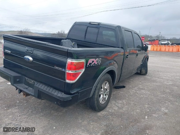 2012 Ford F-150 XL with VIN 1FTFW1ET2CFA65824, listed as a IAAI auction lot 41831216 with 220,258 mi miles. Bid and sale history available at carsss.com. Image 4.