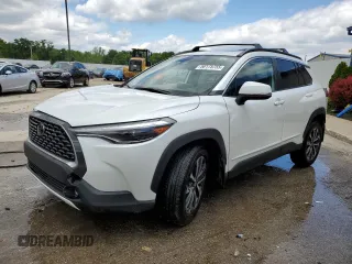 2024 Toyota Corolla Cross XLE with VIN 7MUDAAAG3RV087618, listed as a Copart auction lot 58175755 with 17,145 mi miles and Salvage title. Bid and sale history available at DreamBid. Image 1.