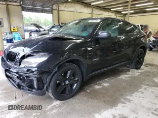 2013 BMW X6 xDrive50i z VIN 5UXFG8C58DL591581, wystawiony jako Copart lot #58597485 z przebiegiem 103 931 mil mil oraz Szkoda całkowita • Salvage title. Historia ofert i sprzedaży dostępna na DreamBid. Obrazek 1.