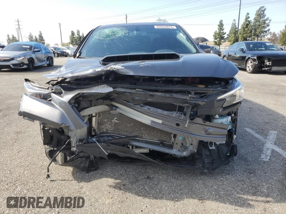 2023 Subaru WRX Premium with VIN JF1VBAF62P9814440, listed as a Copart auction lot 45553975 with 24,707 mi miles and Salvage Title. Bid and sale history available at carsss.com. Image 5.