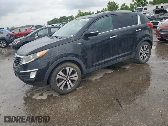 2012 Kia Sportage EX with VIN KNDPCCA21C7240564, listed as a Copart auction lot 58931445 with 235,045 mi miles and Clean title. Bid and sale history available at DreamBid. Image 1.