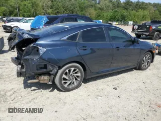 2016 Honda Civic EX with VIN 19XFC2F76GE242701, listed as a Copart auction lot 52005815 with 101,480 mi miles and Salvage Title. Bid and sale history available at DreamBid. Image 3.