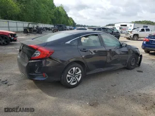 2018 Honda Civic Sedan LX with VIN 2HGFC2F50JH582244, listed as a Copart auction lot 53786895 with 0 mi miles and Salvage Title. Bid and sale history available at carsss.com. Image 3.