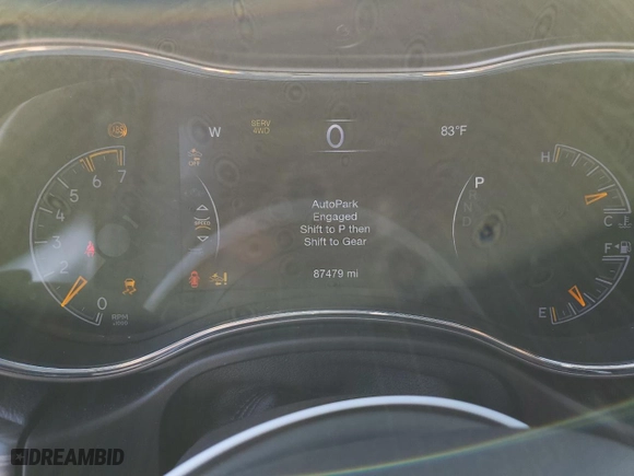 2019 Jeep Grand Cherokee Limited X with VIN 1C4RJFBT6KC694189, listed as a Copart auction lot 69828074 with 87,479 mi miles and Salvage Title. Bid and sale history available at carsss.com. Image 9.