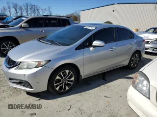 2014 Honda Civic Sedan EX with VIN 2HGFB2F82EH524932, listed as a Copart auction lot 48226465 with 203,561 mi miles and Salvage Title. Bid and sale history available at carsss.com. Image 1.