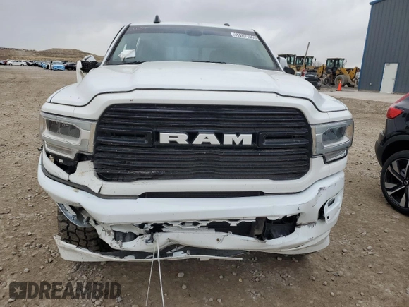 2020 Ram 2500 Laramie with VIN 3C6UR5FL0LG188337, listed as a Copart auction lot 87709065 with 50,463 mi miles and Clean Title. Bid and sale history available at carsss.com. Image 5.