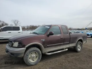 2001 Ford F-150 XL with VIN 1FTRX18L61NB40999, listed as a Copart auction lot 49641305 with 216,452 mi miles and Salvage Title. Bid and sale history available at carsss.com. Image 1.