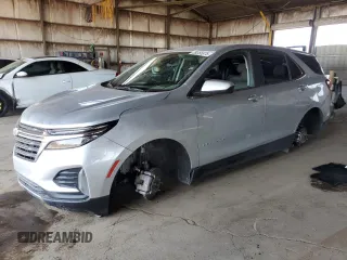 2022 Chevrolet Equinox LT with VIN 3GNAXKEV8NL232007, listed as a Copart auction lot 59355875 with 15,768 mi miles and Salvage title. Bid and sale history available at DreamBid. Image 1.