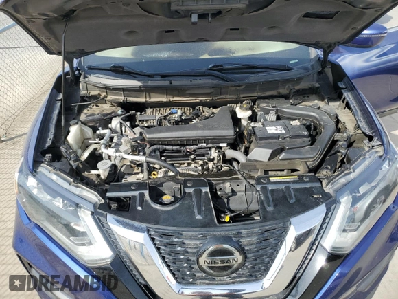 2020 Nissan Rogue S with VIN 5N1AT2MV2LC762192, listed as a Copart auction lot 48795525 with Not Provided miles and Salvage Title. Bid and sale history available at DreamBid. Image 12.
