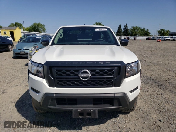2024 Nissan Frontier S with VIN 1N6ED1CL5RN638845, listed as a Copart auction lot 51940085 with 27,151 mi miles and Salvage title. Bid and sale history available at DreamBid. Image 5.
