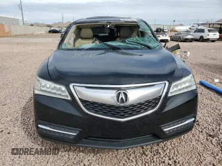 2014 Acura MDX Tech Pkg with VIN 5FRYD4H40EB010704, listed as a Copart auction lot 45121525 with 169,171 mi miles and Salvage Title. Bid and sale history available at carsss.com. Image 5.