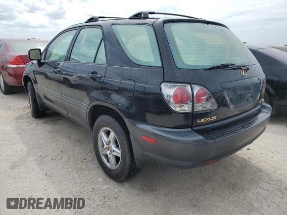 2003 Lexus RX 300 with VIN JTJGF10U830164068, listed as a Copart auction lot 75076824 with 194,678 mi miles and Non Repairable. Bid and sale history available at carsss.com. Image 2.