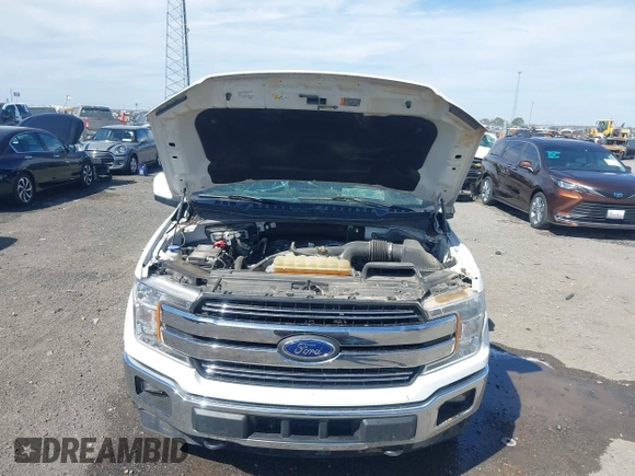 2019 Ford F-150 XL with VIN 1FTEW1EPXKKD91438, listed as a IAAI auction lot 41821555 with 81,683 mi miles. Bid and sale history available at carsss.com. Image 10.