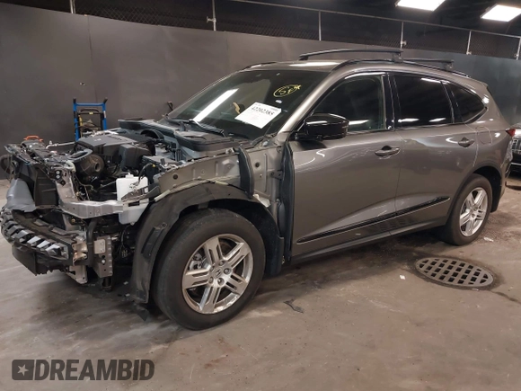 2022 Acura MDX w/A-Spec Package with VIN 5J8YE1H09NL050997, listed as a IAAI auction lot 42202385 with 15,076 mi miles and . Bid and sale history available at DreamBid. Image 2.