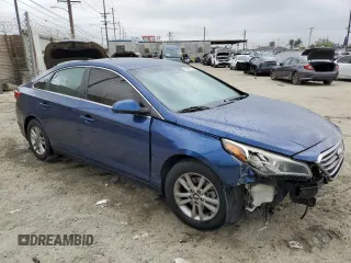 2015 Hyundai Sonata SE with VIN 5NPE24AF7FH150693, listed as a Copart auction lot 55894735 with 173,388 mi miles and Salvage Title. Bid and sale history available at DreamBid. Image 4.