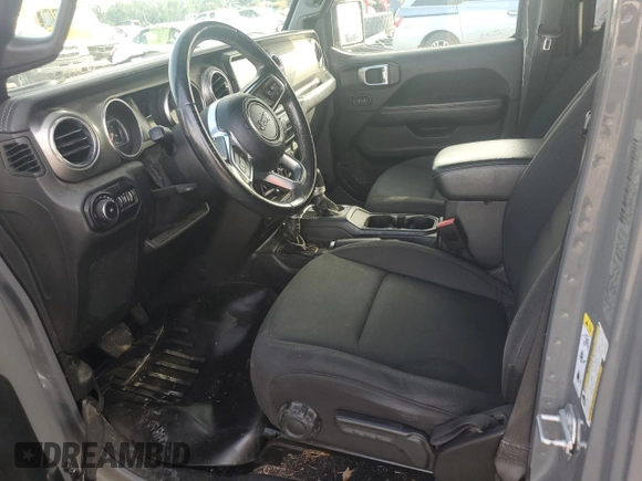 2019 Jeep Wrangler Unlimited Sahara z VIN 1C4HJXEN7KW520659, wystawiony jako Copart lot #65403795 z przebiegiem Nie podano mil oraz Czysty tytuł • Clean title. Historia ofert i sprzedaży dostępna na DreamBid. Obrazek 7.