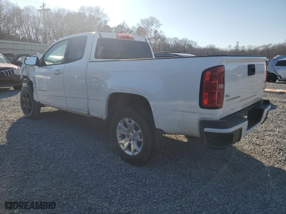 2021 Chevrolet Colorado 2WD LT with VIN 1GCHSCEA5M1291711, listed as a Copart auction lot 46476655 with 0 mi miles and Clean Title. Bid and sale history available at carsss.com. Image 2.