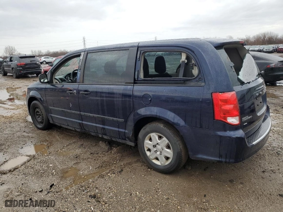 2013 Dodge Grand Caravan SXT with VIN 2C4RDGBG1DR639725, listed as a Copart auction lot 47699075 with 108,478 mi miles and Salvage Title. Bid and sale history available at carsss.com. Image 2.