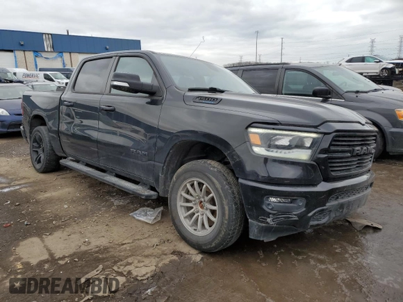 2021 Ram 1500 Big Horn z VIN 1C6SRFFT7MN620430, wystawiony jako Copart lot #43714715 z przebiegiem 111 680 mil mil oraz Szkoda całkowita • Salvage title. Historia ofert i sprzedaży dostępna na DreamBid. Obrazek 4.