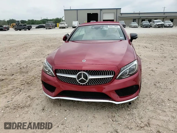 2018 Mercedes-Benz C 300 with VIN WDDWK4JB7JF714207, listed as a Copart auction lot 55471905 with 34,716 mi miles and Salvage title. Bid and sale history available at DreamBid. Image 13.