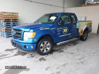 2013 Ford F-150 XL with VIN 1FTFX1CFXDFB89934, listed as a IAAI auction lot 41293885 with 147,871 mi miles. Bid and sale history available at carsss.com. Image 17.