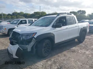 2023 Honda Ridgeline Black Edition with VIN 5FPYK3F81PB006534, listed as a IAAI auction lot 41947335 with 38,127 mi miles and . Bid and sale history available at DreamBid. Image 2.