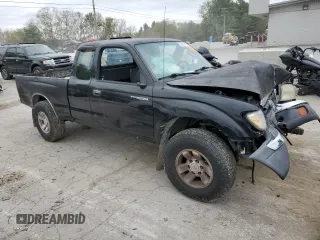 1998 Toyota Tacoma with VIN 4TAWN72N6WZ116347, listed as a Copart auction lot 75882284 with Not Provided miles and Salvage Title. Bid and sale history available at DreamBid. Image 4.