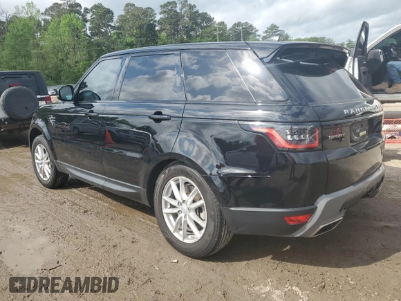 2020 Land Rover Range Rover Sport SE with VIN SALWG2SU2LA703477, listed as a Copart auction lot 51649055 with 38,625 mi miles and Salvage Title. Bid and sale history available at carsss.com. Image 2.