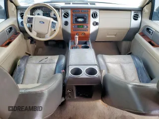 2007 Ford Expedition Max Eddie Bauer z VIN 1FMFK17527LA44128, wystawiony jako Copart lot #53398285 z przebiegiem 278 476 mil mil oraz Czysty tytuł • Clean title. Historia ofert i sprzedaży dostępna na DreamBid. Obrazek 8.