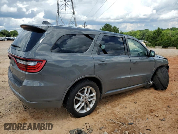 2021 Dodge Durango GT Plus with VIN 1C4RDJDG0MC644529, listed as a Copart auction lot 62770865 with 59,083 mi miles and Salvage title. Bid and sale history available at DreamBid. Image 3.
