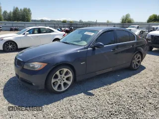 2006 BMW 3 Series 330xi with VIN WBAVD33566KL52688, listed as a Copart auction lot 65282445 with 194,692 mi miles and Salvage title. Bid and sale history available at DreamBid. Image 1.