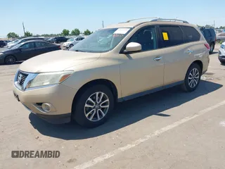 2013 Nissan Pathfinder SL with VIN 5N1AR2MM7DC645084, listed as a IAAI auction lot 42633104 with 268,182 mi miles and . Bid and sale history available at DreamBid. Image 2.