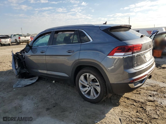 2020 Volkswagen Atlas Cross Sport 3.6L V6 SEL with VIN 1V2ME2CA8LC219230, listed as a Copart auction lot 47063985 with 0 mi miles and Non Repairable. Bid and sale history available at carsss.com. Image 2.