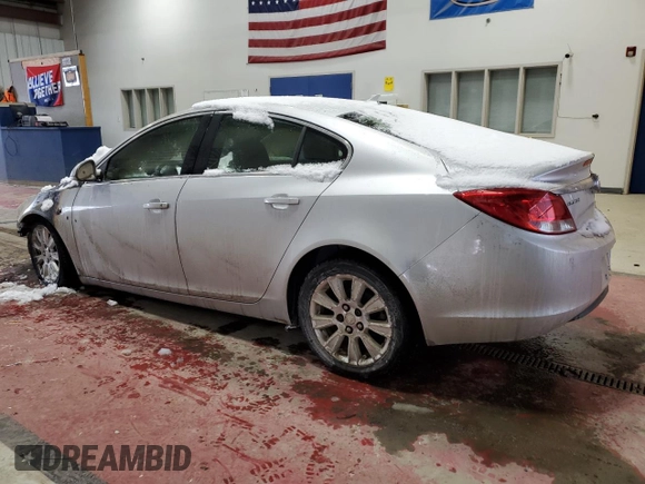 2013 Buick Regal with VIN 2G4GR5ER9D9135123, listed as a Copart auction lot 45899665 with Not provided miles and Salvage title. Bid and sale history available at DreamBid. Image 2.