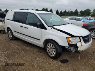 2014 Ram Cargo Van Tradesman with VIN 2C4JRGAG1ER316163, listed as a Copart auction lot 66036454 with Not Provided miles and Salvage Title. Bid and sale history available at DreamBid. Image 4.