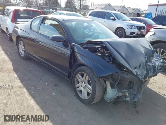 2006 Chevrolet Monte Carlo z VIN 2G1WN151269246347, wystawiony jako IAAI lot #41411592 z przebiegiem Nie podano mil oraz . Historia ofert i sprzedaży dostępna na DreamBid. Obrazek 1.