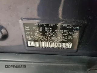 2014 Subaru Outback 2.5i Limited with VIN 4S4BRCPC6E3290309, listed as a Copart auction lot 62225284 with 135,599 mi miles and Salvage Title. Bid and sale history available at carsss.com. Image 13.