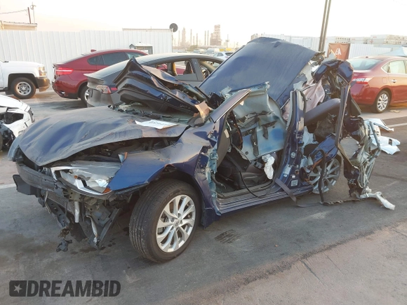 2019 Nissan Sentra SV with VIN 3N1AB7AP0KL612128, listed as a IAAI auction lot 40294406 with Not Provided miles and . Bid and sale history available at DreamBid. Image 2.