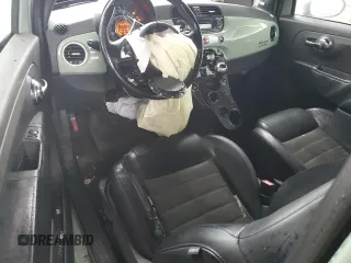 2012 FIAT 500 Sport with VIN 3C3CFFBR9CT106050, listed as a Copart auction lot 58928775 with 201,074 mi miles and Salvage title. Bid and sale history available at DreamBid. Image 8.