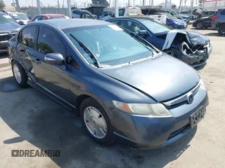 2007 Honda Civic with VIN JHMFA36287S031947, listed as a IAAI auction lot 42554379 with 249,633 mi miles and . Bid and sale history available at DreamBid. Image 1.
