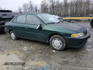 1998 Mitsubishi Mirage DE z VIN JA3AY26A2WU042095, wystawiony jako Copart lot #84700394 z przebiegiem 124 362 mil mil oraz Czysty tytuł • Clean title. Historia ofert i sprzedaży dostępna na DreamBid. Obrazek 4.