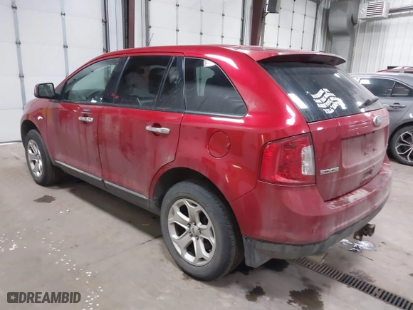 2011 Ford Edge SEL with VIN 2FMDK4JC4BBA38257, listed as a IAAI auction lot 41216860 with 148,351 mi miles. Bid and sale history available at carsss.com. Image 3.