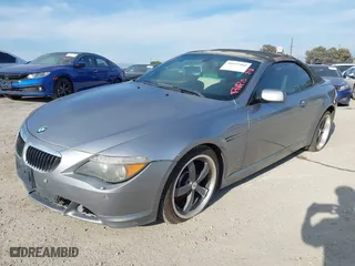 2007 BMW 6 Series 650i with VIN WBAEK13547CN82672, listed as a IAAI auction lot 40927402 with 183,197 mi miles. Bid and sale history available at carsss.com. Image 2.